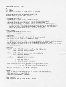 Memo to Doug from Steven regarding meeting with Ed Brice and Bill Berg