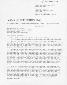 Floating Moored Methanol Production Plant Proposal in response to solicitation No. DE-PA01-80RA50185