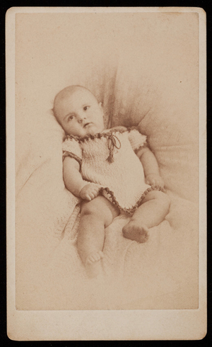 Studio portrait of Joseph Francois Xavier Aristotle Rangie, Boston, Mass., undated