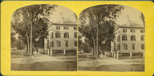 Stereograph of the Israel Thorndike House, Beverly, Mass., undated