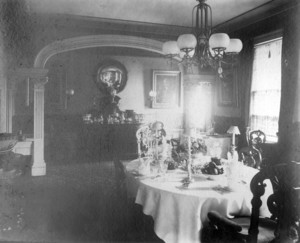 William C. Endicott House, 365 Essex St., Salem, Mass., Dining Room.