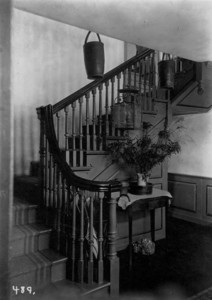 Robinson House, Washington St., Newport, R.I., Stairwell.