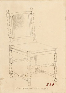 William and Mary-style Side Chair
