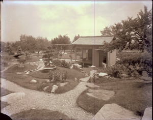 Mrs. Homer Gage, general view of Japanese garden