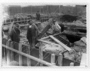 Albany St. Garage, preparing to blast