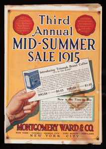 Third annual mid-summer sale 1915, Montgomery Ward & Co., New York, New York