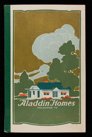 Aladdin homes, sold by the golden rule, catalog no. 33, 2nd ed., The Aladdin Company, Bay City, Michigan