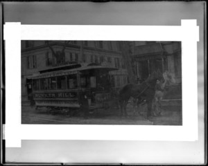 Horse car, West End Street Railway