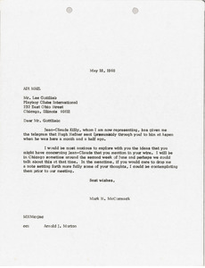 Letter from Mark H. McCormack to Lee Gottlieb