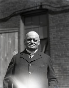 Philipp Heineken, President of Norddeutscher Lloyd line, at departure of S.S. Karlsruhe