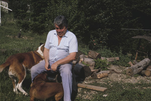 Kamenko Katić with dogs