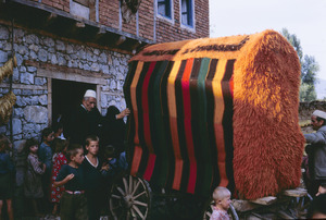 Velesta wedding cart in transit