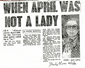 When April Was Not a Lady