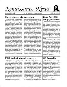 Renaissance News, Vol. 3 No. 2 (February 1989)