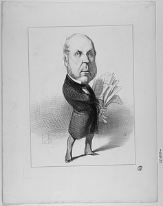 [BAROCHE. Baroche a été en qualité de Procureur Général un des principaux acteurs du fameux procès de Bourges. Pendant près d'un mois les accusés Raspail et Blanqui ont dirigé les débats. - Baroche a fini par avoir la chance d'être acquitté.]