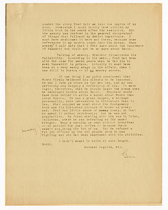 Letter from Eugene Lyons to Max Eastman, October 16, 1961