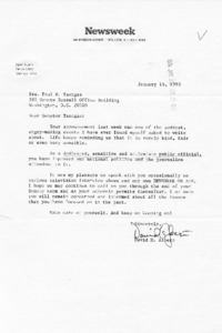 Letter from David M. Alpern to Sen. Paul E. Tsongas