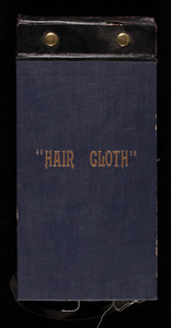 Hair cloth, samples, location unknown, undated