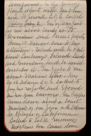 Thomas Lincoln Casey Notebook, November 1893-February 1894, 86, uniforms. In the evening