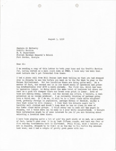 Letter from Mark H. McCormack to Al Mulberry