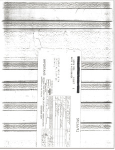 Sony and Toshiba receipt