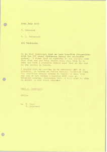 Memorandum from Mark H. McCormack to E. Drossart