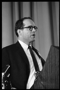 William Sloane Coffin, speaking at the Youth, Non-Violence, and Social Change conference, Howard University