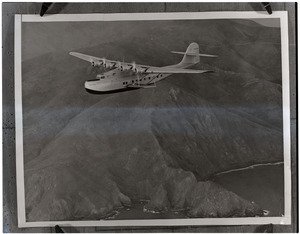 China Clipper outward bound for Manila on the first transpacific air mail flight