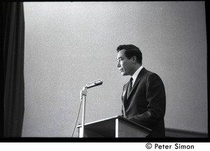 Unidentified speaker at the Martin Luther King memorial service