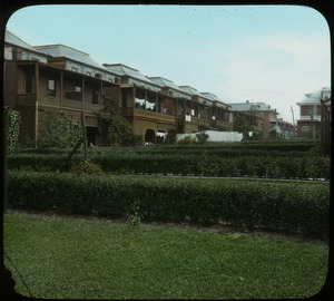 Neighborhood planting after Aug 18, 1914 (landscaped yards by residences)