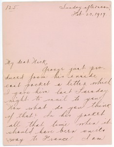 Letter from Letitia Crane to Frank F. Newth