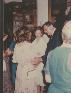 Judi Chamberlin with Rosalynn Carter