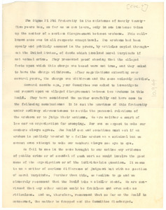 Resolution by W. E. B. Du Bois on the Wright-Murray Case