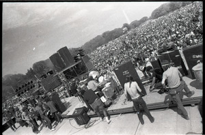 May Day concert at West Potomac Park: Mitch Ryder with Detroit, Washington Monument in distance