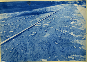 [Tracks on Washington Street]