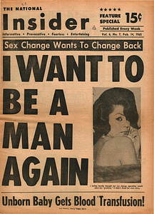 Sex Change Wants To Change Back