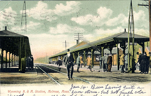 Wyoming B. & M. Station: Melrose, Mass.