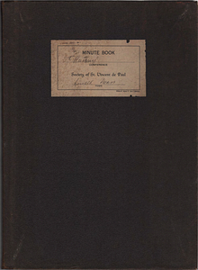 Saint Vincent de Paul Society Record Book (1925-1929)