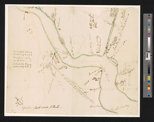 Moore's sketch of the navigation of the Highlands