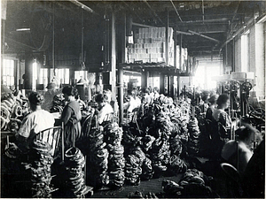 A.E. Little and Company, shoe manufacturer; stitching room, 70 Blake Street: View 7