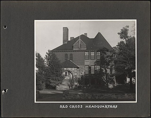 Red Cross Headquarters: Melrose, Mass.