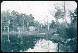 Pond Hall by Coburn to new north ? ?, Walnut Street N. Saugus