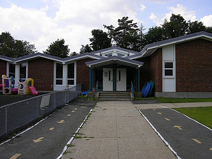 The John Charles Doyle Elementary School at 11 Paul Avenue, Wakefield, Mass.