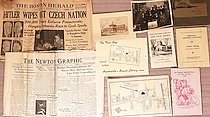 Newtonville Library Time Capsule materials