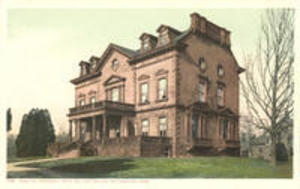 Sigma Phi fraternity house, ca. 1915