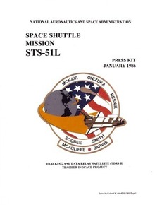 Press Kit January 1986: Tracking and Data Relay Satellite (TDRSB) and Teacher In Space Project