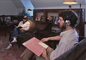 AV Listening Room at The Jones Library