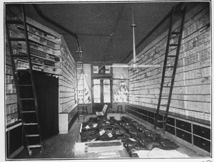 Interior view of the James F. Page shoe store