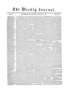Chicopee Weekly Journal, January 12, 1856