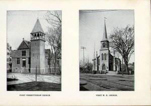 First Presbyterian Church and the First Methodist Episcopal Church